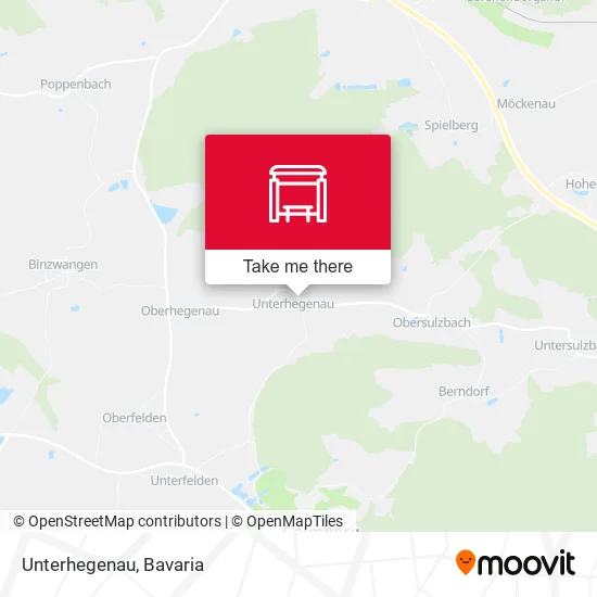 Карта Unterhegenau