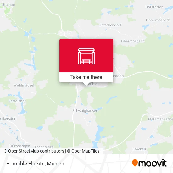 Карта Erlmühle Flurstr.