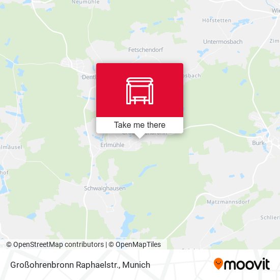 Großohrenbronn Raphaelstr. map