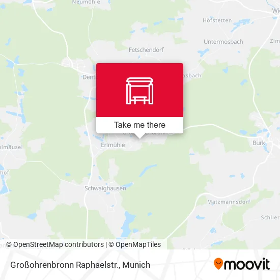 Карта Großohrenbronn Raphaelstr.
