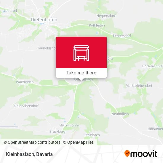 Карта Kleinhaslach