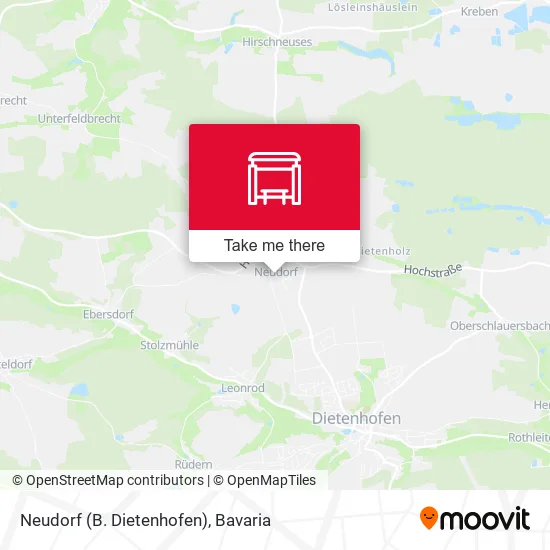Карта Neudorf (B. Dietenhofen)