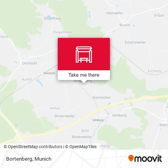 Карта Bortenberg