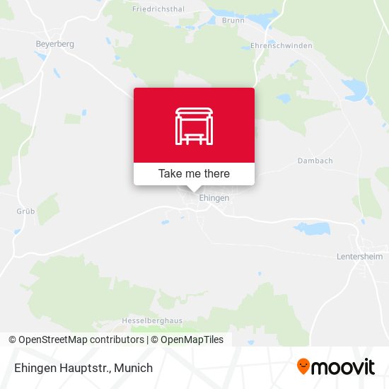 Карта Ehingen Hauptstr.