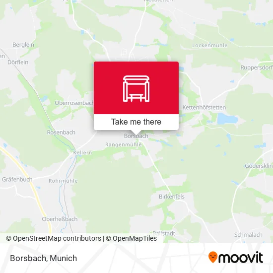 Карта Borsbach