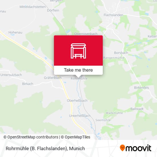 Rohrmühle (B. Flachslanden) map