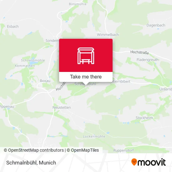Карта Schmalnbühl