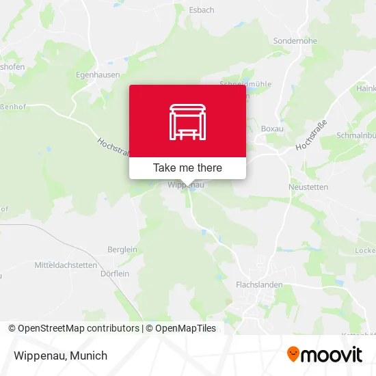 Карта Wippenau