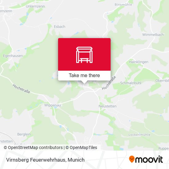 Virnsberg Feuerwehrhaus map