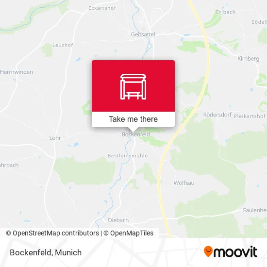 Карта Bockenfeld