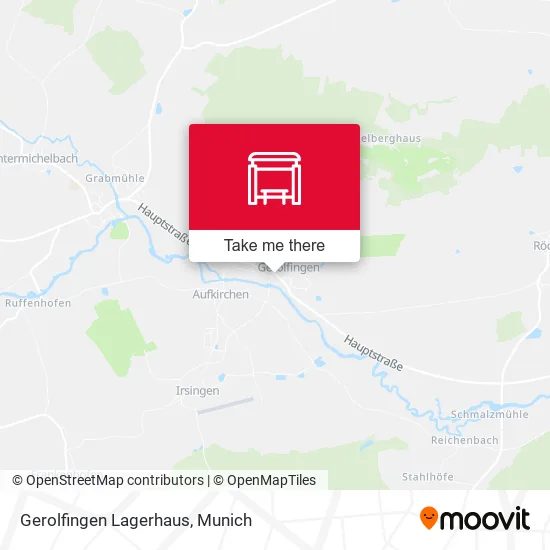 Карта Gerolfingen Lagerhaus