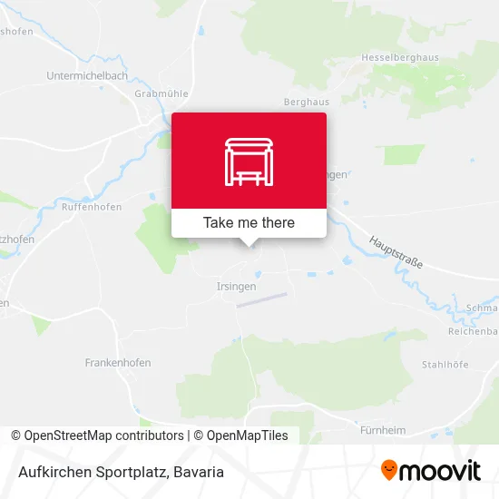 Aufkirchen Sportplatz map