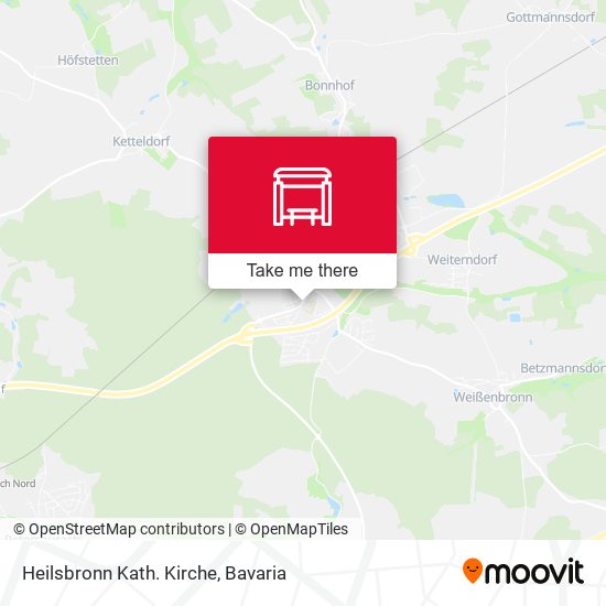 Heilsbronn Kath. Kirche map
