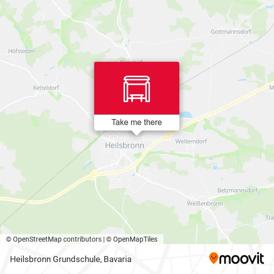 Карта Heilsbronn Grundschule