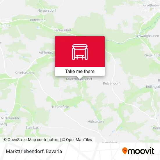 Карта Markttriebendorf