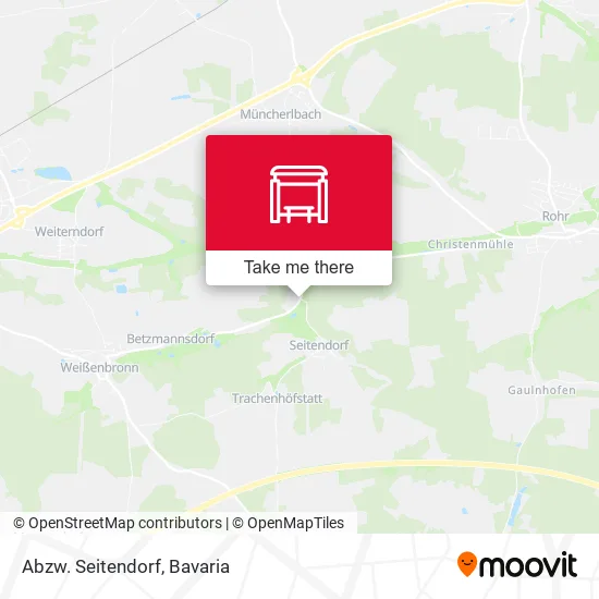 Карта Abzw. Seitendorf