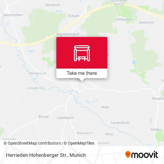 Карта Herrieden Hohenberger Str.