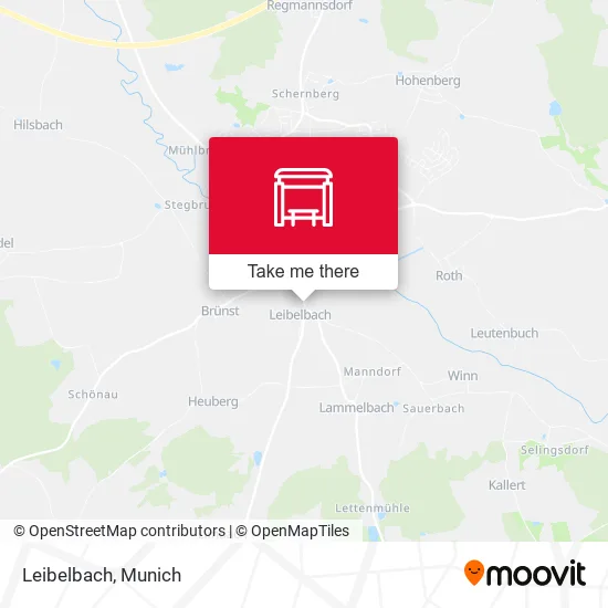 Карта Leibelbach