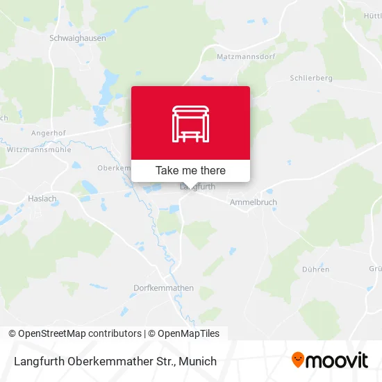 Карта Langfurth Oberkemmather Str.