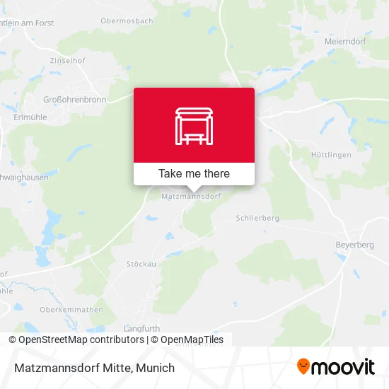 Карта Matzmannsdorf Mitte