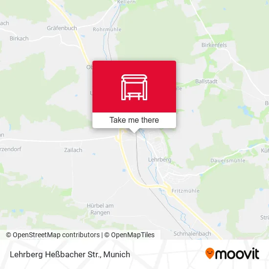 Карта Lehrberg Heßbacher Str.