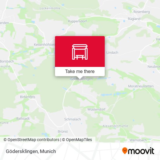 Карта Gödersklingen