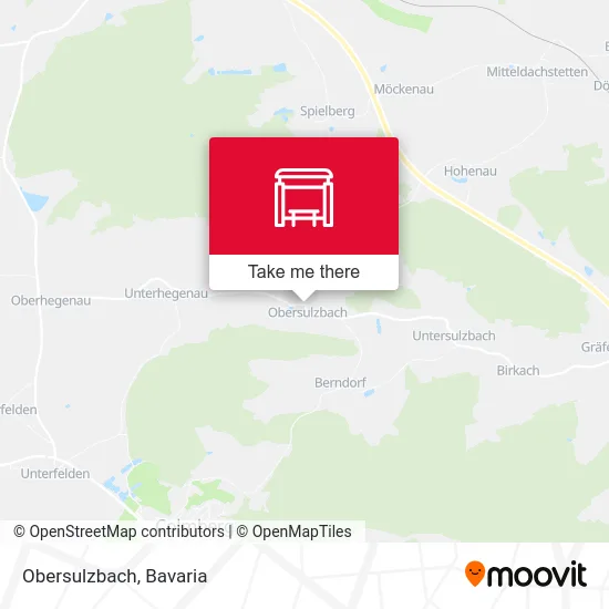 Карта Obersulzbach