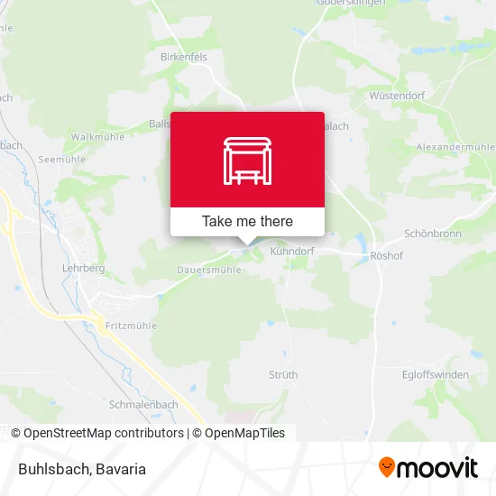 Карта Buhlsbach