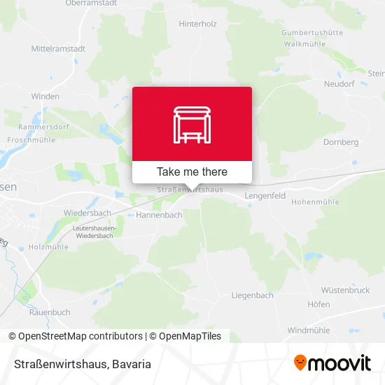 Карта Straßenwirtshaus