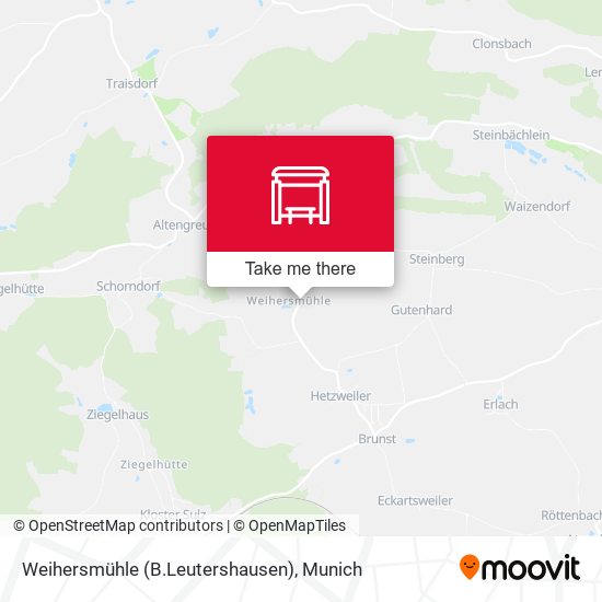 Weihersmühle (B.Leutershausen) map