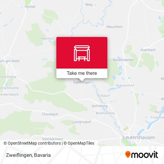 Карта Zweiflingen