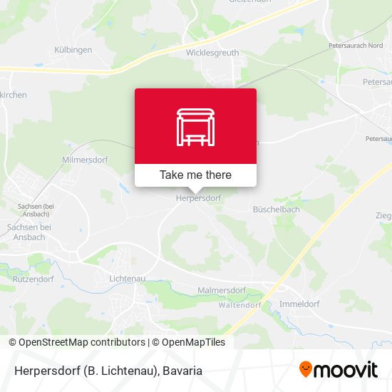 Herpersdorf (B. Lichtenau) map