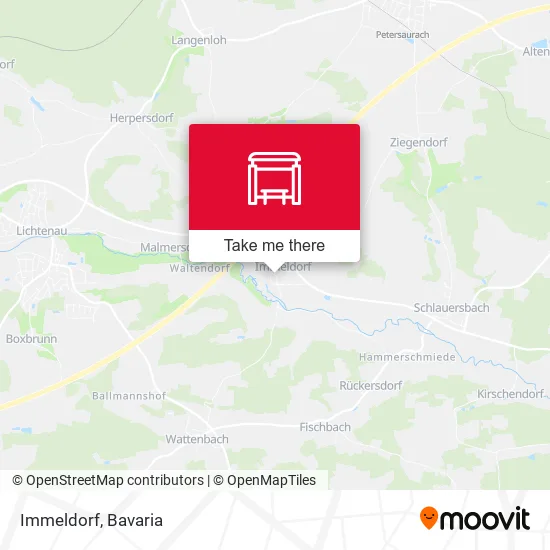 Карта Immeldorf