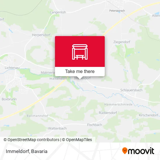 Карта Immeldorf
