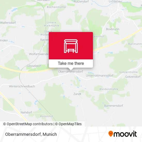 Карта Oberrammersdorf