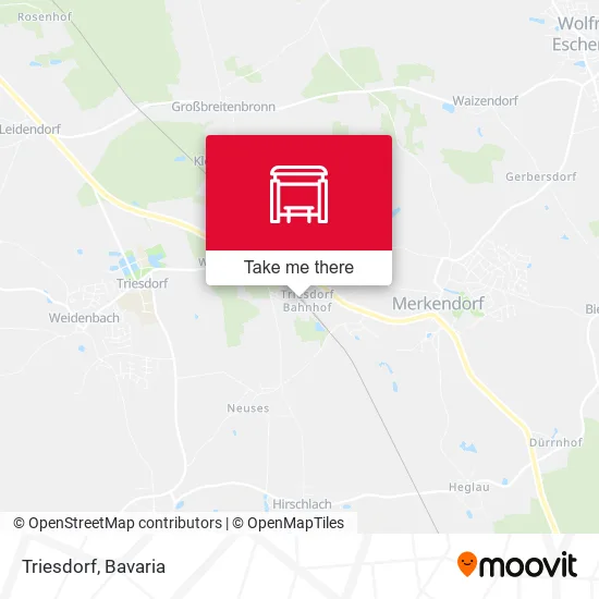 Карта Triesdorf