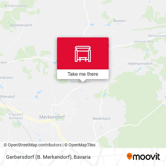 Gerbersdorf (B. Merkendorf) map