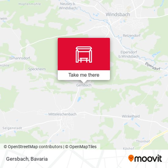 Карта Gersbach