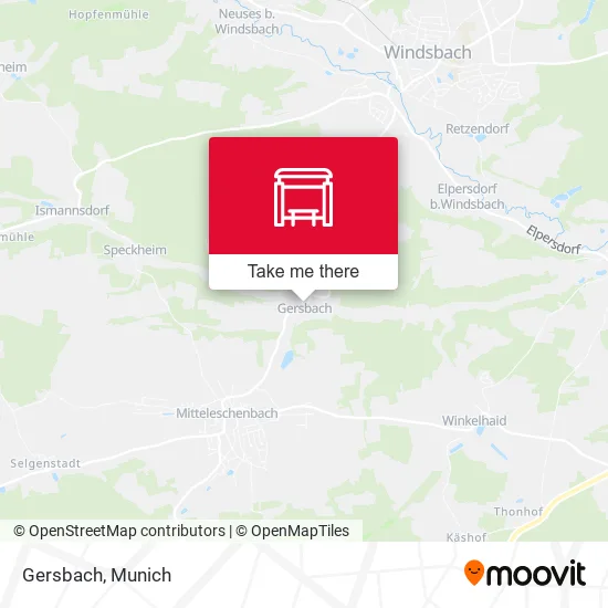 Карта Gersbach