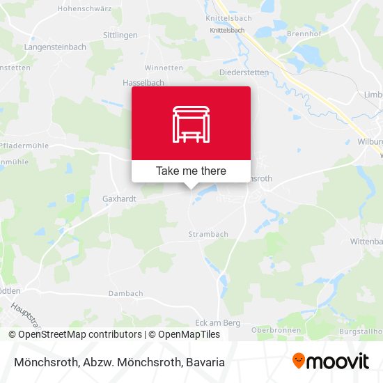 Mönchsroth, Abzw. Mönchsroth map