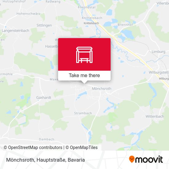 Mönchsroth, Hauptstraße map