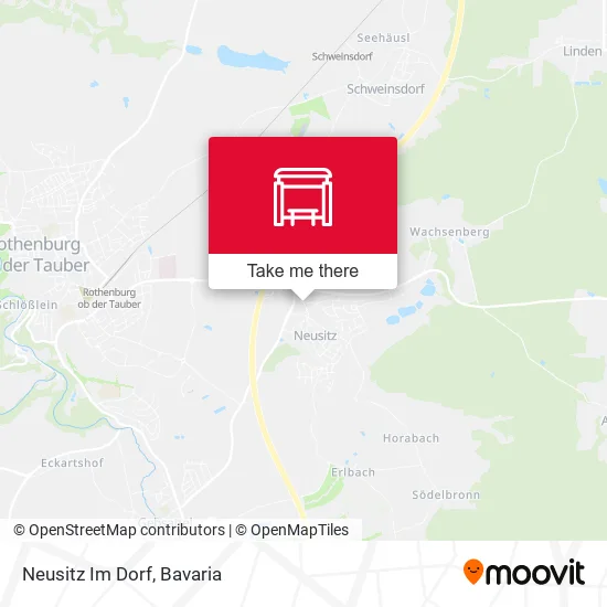 Карта Neusitz Im Dorf