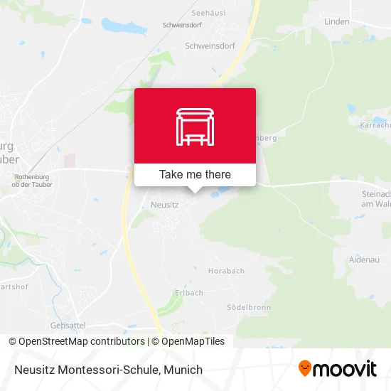 Карта Neusitz Montessori-Schule