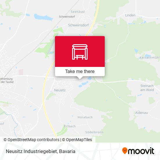 Neusitz Industriegebiet map