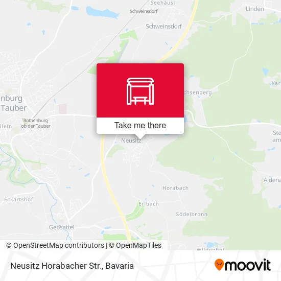 Карта Neusitz Horabacher Str.