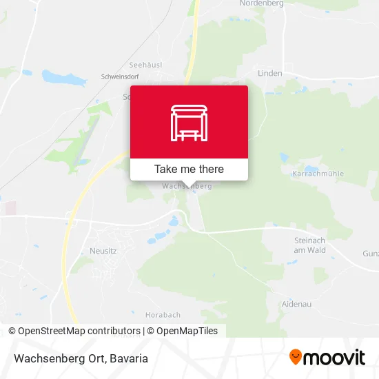 Карта Wachsenberg Ort