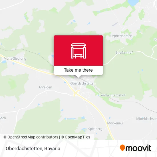 Карта Oberdachstetten