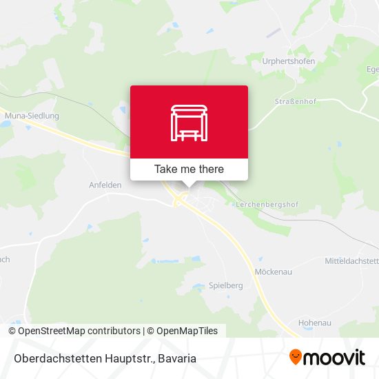 Oberdachstetten Hauptstr. map