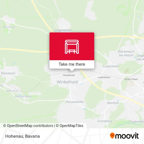 Карта Hohenau