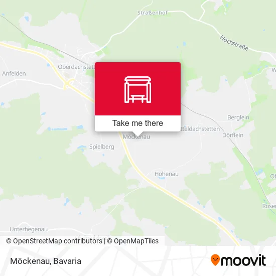 Карта Möckenau